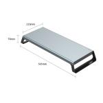800g W215mm Monitor Stand Riser / Iphone 11 Pro Max Desk Stand