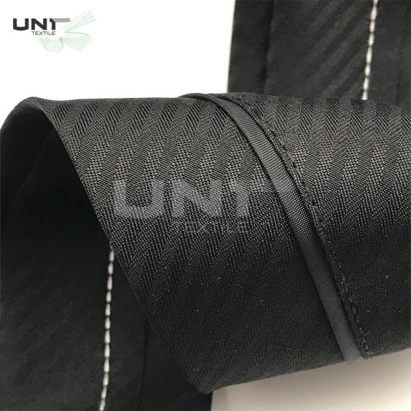 Buy cheap Woven Herringbone Fishbone Waistband Lining For Trousers Garments Accessories Internal Quality Control Available Stock from wholesalers