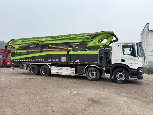 Buy cheap Residential Second Hand Pump Truck Used Zoomlion 61m For Tunneling from wholesalers