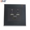Buy cheap BNT Multimedia Wall Smart Socket Panel / Hotel Room Media Hub for 5-Star Hotel from wholesalers