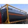 Buy cheap 45000 Liters ISO Tank 40 Ft Q235B Hydrochloric Acid Chemical Storage from wholesalers