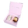 Buy cheap Cardboard Perfume Packaging Box Custom Pink And White Box For Women from wholesalers