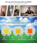 3000k COB Module Led 30W 220V Downlight Spotlight For Grow Light