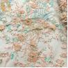 Buy cheap 1 Yard 3D Flower Lace Fabric With Beads For Nigeria Party Dress from wholesalers