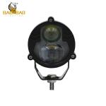 2 Beam White Yellow Flash 80V Motorcycle Universal LED Spotlight