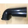 Buy cheap Toilet Black Plastic Drain Pipe For Hang Wall Type Toilet Seat To Hide Water Tank Fittings from wholesalers