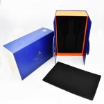 Double Door Cardboard Goblets Gift Box With Customized Cutouts Lock And Paper