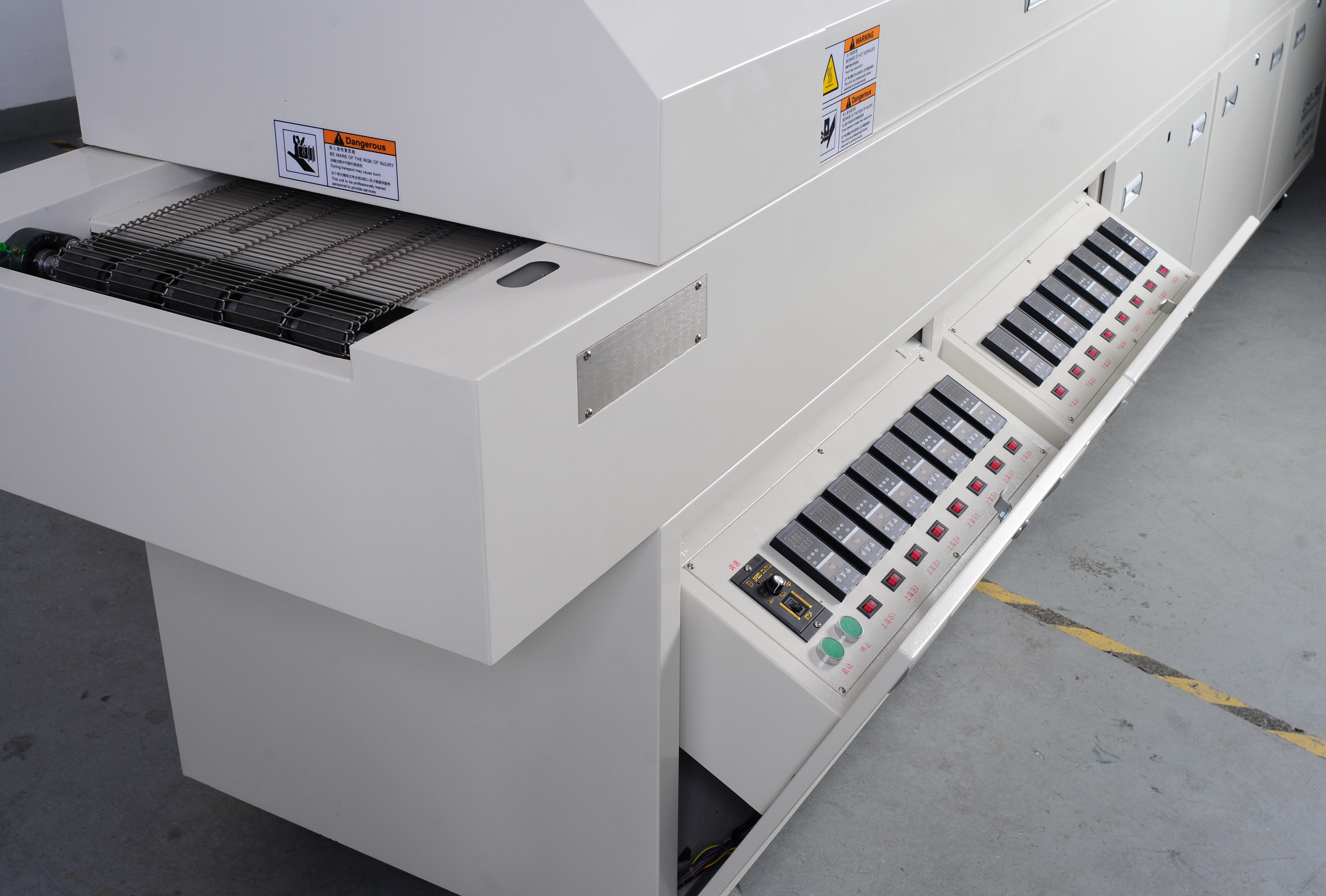 Durable SMT Line Machine Lead Free Hot Air Reflow Oven 100% Tested - Morel A5