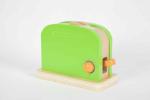 Toddler'S Wooden Toaster Toy , Soild Wood Childrens Play Kitchen Sets