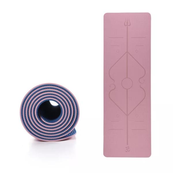 Buy cheap 2020 TPE Yoga Mats, Environmentally friendly mat, Soft Anti Slip Sports Fitness, Exercise, Pilates Mat, Extra Grip from wholesalers