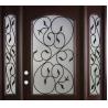 Buy cheap 10x10 MM Wrought Iron Glass 25.4mm And Glass Entry Doors Triple Glazed from wholesalers