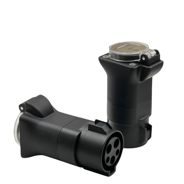 Buy cheap High Temperature Resistant PC J1772 to NEMA 5-15/5-20 EV Charger Adapter for E-Bike Scooter 240V Outlet 3.5 Kw / 7Kw from wholesalers