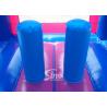 Buy cheap Commercial Grade Kids Frozen Inflatable Bounce Houses With Pillars inside Obstacles For Parties from wholesalers