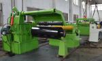 Durable 5 Ton Hydraulic Decoiler Steel Slitting Machine 12 Months Warranty