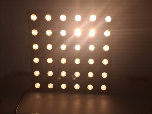 Buy cheap 36x3w Matrix Amber Pixels LED Effect Light DJ Equipment 0-100% Dimming from wholesalers