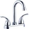 Buy cheap Chrome Centerset Bathroom Faucet High Arc Bathroom Faucet Deck Mounted from wholesalers