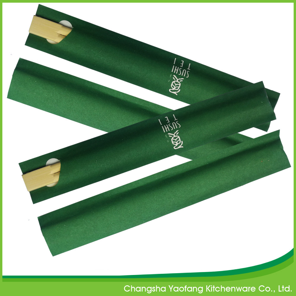 Double Tube Customized Bamboo Disposable Chopsticks 21cm For All Age