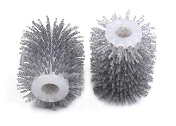 Buy cheap Abrasive Nylon Industrial Polishing Brushes Flexible Wire Brush Natural Color from wholesalers