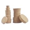 Buy cheap Agglomerated Tapered Cork Stopper DIY Candle Glass Jar Cork Lid ISO9001 from wholesalers