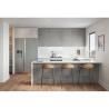 Buy cheap Wood grain MFC kitchen cabinet,Modern kitchen furniture,Kitchen design,L-shape cupboard from wholesalers