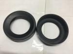 Round Black Durable Toilet Tank Fittings Rubber Gasket 30-90 Shore Hardness