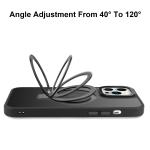 Magnetic Invisible Stand Magsafe Phone Case 16FT Military Shockproof Protection