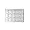 Buy cheap PFA 0.8mm 600x400x40mm Hamburger Bun Baking Pan from wholesalers