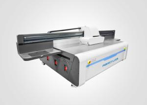 China Industrial Automatic Large Wide Format UV Printer For Glass Aluminum Plastic Wood on sale