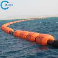 Buy cheap HDPE Dredging Pipe Floats Hose Floatation Foamed Flexible Plastic Sand 23 Inch product