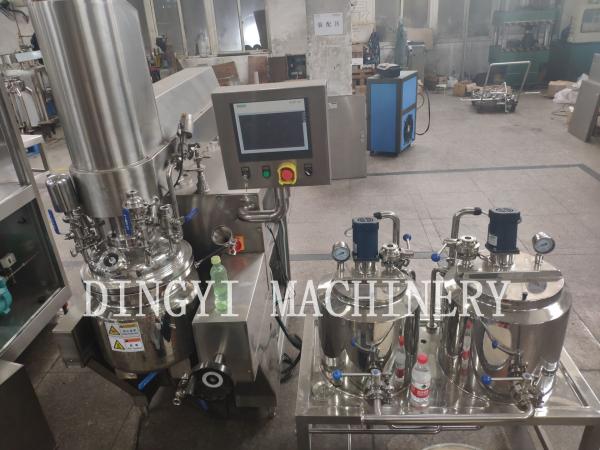 Buy cheap Electrical Heating Cosmetic Cream Mixing Machine / Cosmetic Making Machine from wholesalers