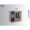 Buy cheap ISO11925-2 Building Material Flammability Tester PLC Control Stainless Steel Combustion from wholesalers