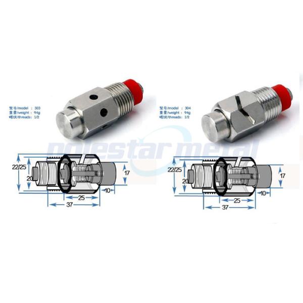 Professional 62g / 65g Poultry Nipple Drinker Pig Feeding Trough Outdoor