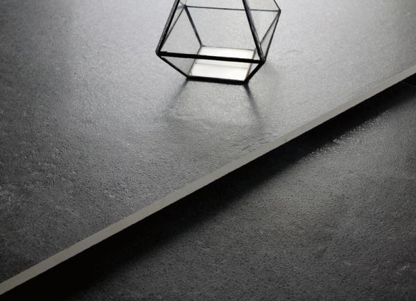 Buy cheap Super Semi Polished Porcelain Tile / Black Floor Tiles Size 24"x24" from wholesalers