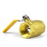 Buy cheap Oil Water Metal Ball Valve Female Threaded Forged Brass Ball Valve Manufacturers from wholesalers