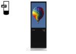 Restaurant Kiosk Digital Signage 43 Inch Stand Table LCD Advertising Screen With