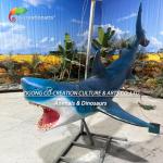 Animatronic Animal Model Life Size Animatronic Shark For Aquarium Decoration