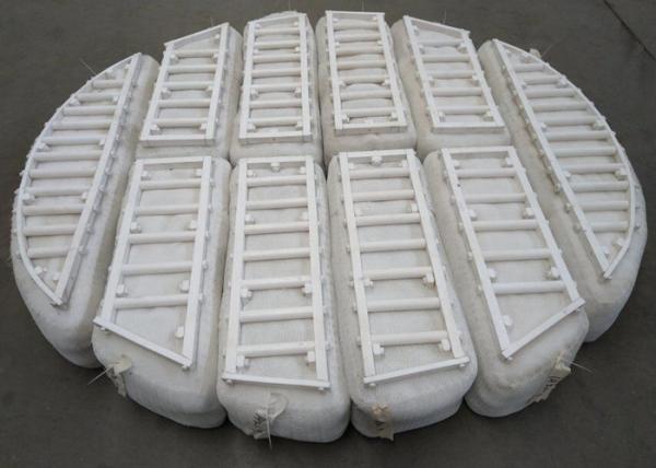 Buy cheap PP Mesh Pad Demister For Desulfurization Tower , PTFE Mesh Demister Pad from wholesalers