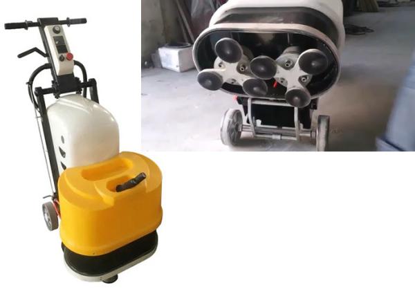 Buy cheap 2 Heads 6 Discs 550MM Terrazzo Grinder Machine With Dust Shroud from wholesalers