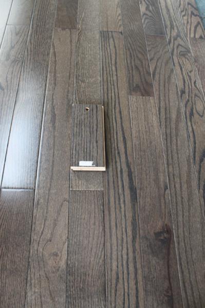 Buy cheap Real Solid Red Oak Hardwood Flooring, City Gray Color, AB Grade from wholesalers