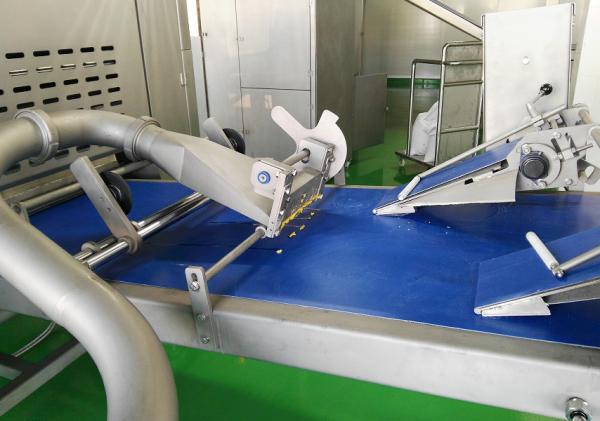 Quality Industrial Puff Pastry Production Line With Auto Fat / Butter Feeding Pump for sale