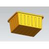 Buy cheap No Leakage 800 Liters Plastic Moulded Box No Welding from wholesalers