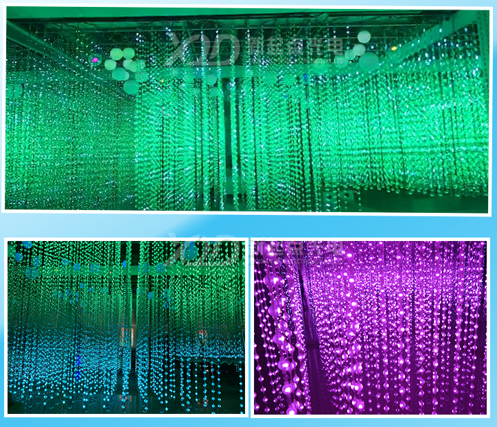 Dimmable Layout Pineapple 3D Pixel Led Lamp For Building Lighting