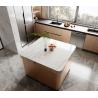 Buy cheap Fadior Champagne Gold Stainless Steel Modern Kitchen Cabinets With Island And Premium Finishes from wholesalers
