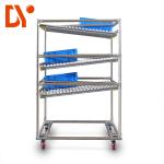 Heavy Duty FIFO Storage Racks , Mobile Coated Pipe Storage Rack