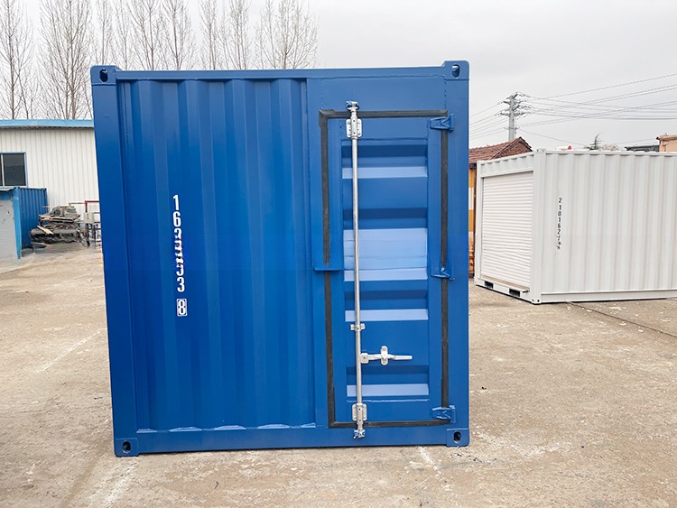 10ft 10 feet 10 foot Stainless CSC Plate Dry Storage Shipping Container Easy Open Personal Door 14.9CBM Capacity