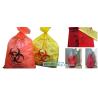 Buy cheap Disposable Hospital Red / Yellow Polyethylene Biohazard Infectious Autoclave Bags, Draw string Biohazard garbage/trash b from wholesalers