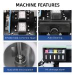 30cm DTF Printer XP600 Print Head DTF Pet Film Printer dtf dualhead printer