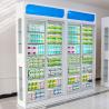 Buy cheap Aluminum Frame Glass Door Medicine Display Cabinet Rust Proof from wholesalers