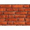 Buy cheap Vintage Removable 3D Brick Effect Wallpaper , Foam Faux Brick Wall Covering Washable from wholesalers