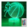 Buy cheap Durable 5V Basketball 3D Illusion Lamp , Acrylic Basketball Night Light 3D Illusion from wholesalers